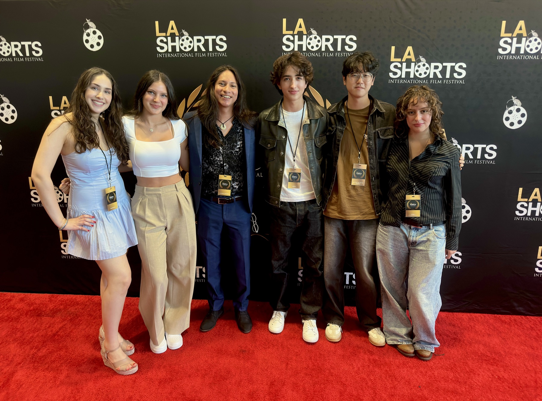 With the team at LA Shorts International Film Festival